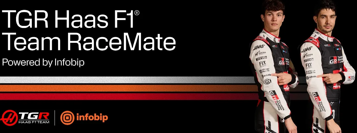 Infobip and Haas F1 Team Unveil RaceMate App