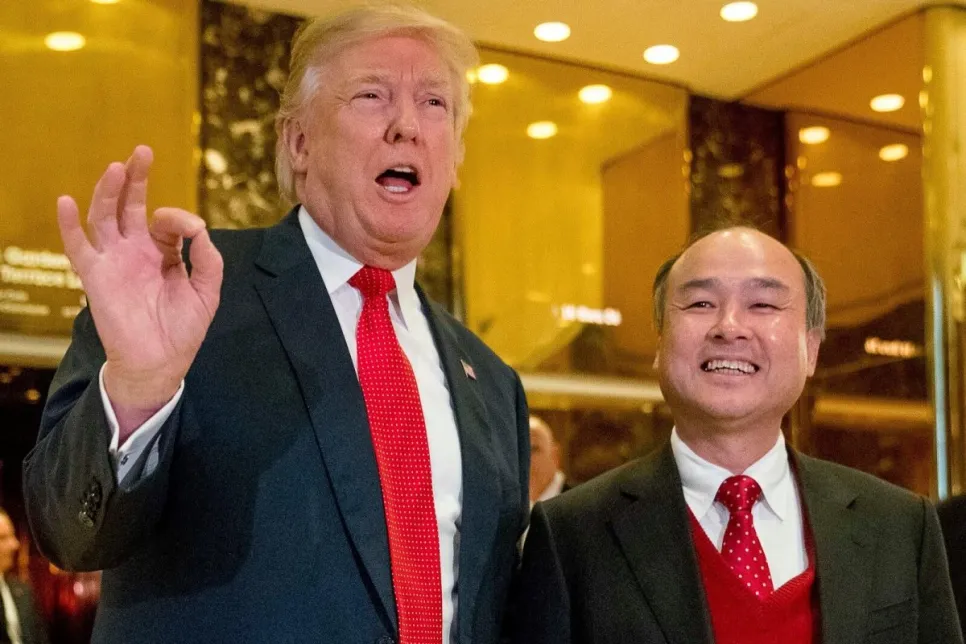 SoftBank to Invest $100 Billion in the US