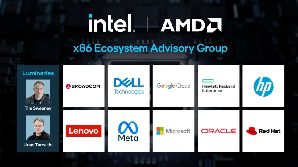 Intel and AMD Form x86 Ecosystem Advisory Group